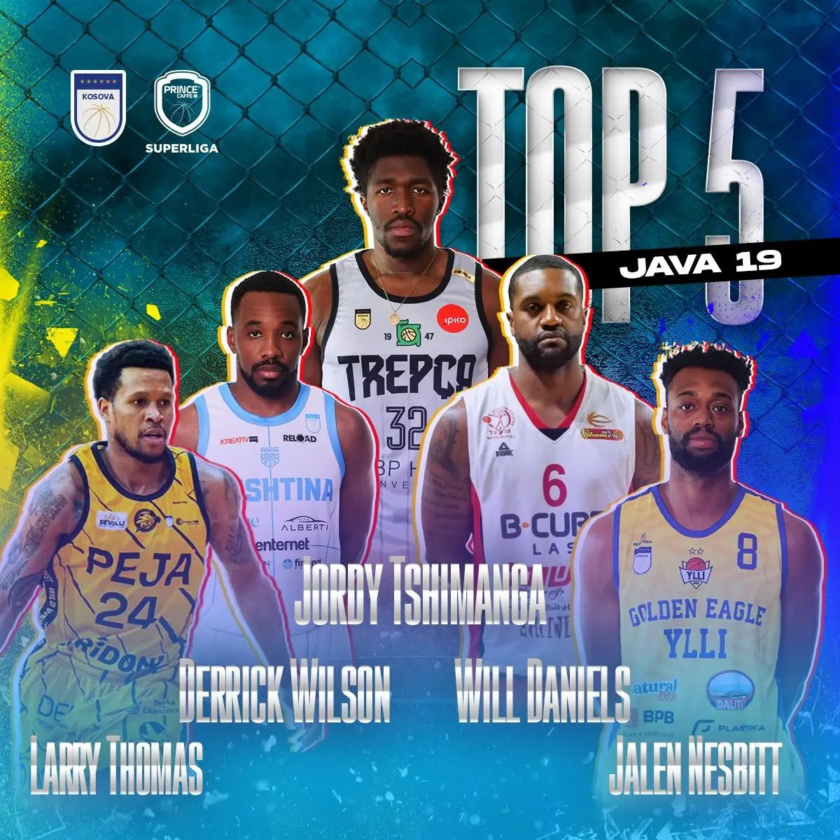 Tshimanga i Trepçës, MVP i javës